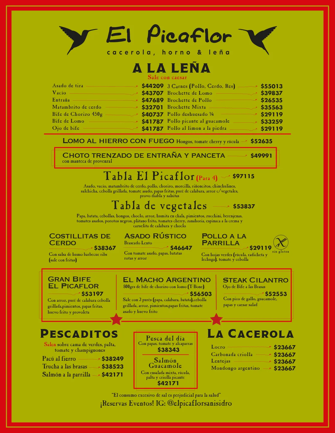 Menú — Página 3